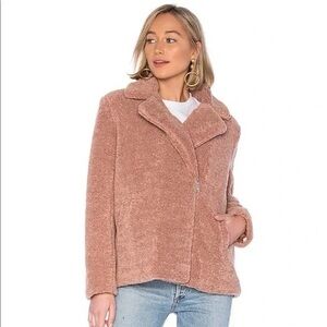 Dawn Teddy Faux Fur Pink Coat or Jacket | MINKPINK